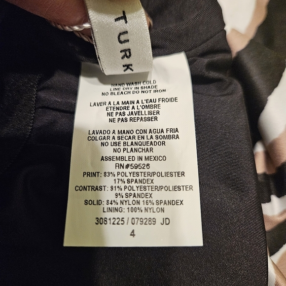 Trina Turk Vivant One Piece Off Shoulder Ruffle Size 4 - Picture 12 of 16